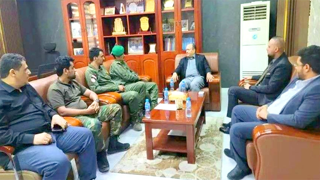 ​تنسيق مشترك بين وزارة الصناعة والحزام الأمني لدعم الحملات الرقابية ومكافحة التهريب